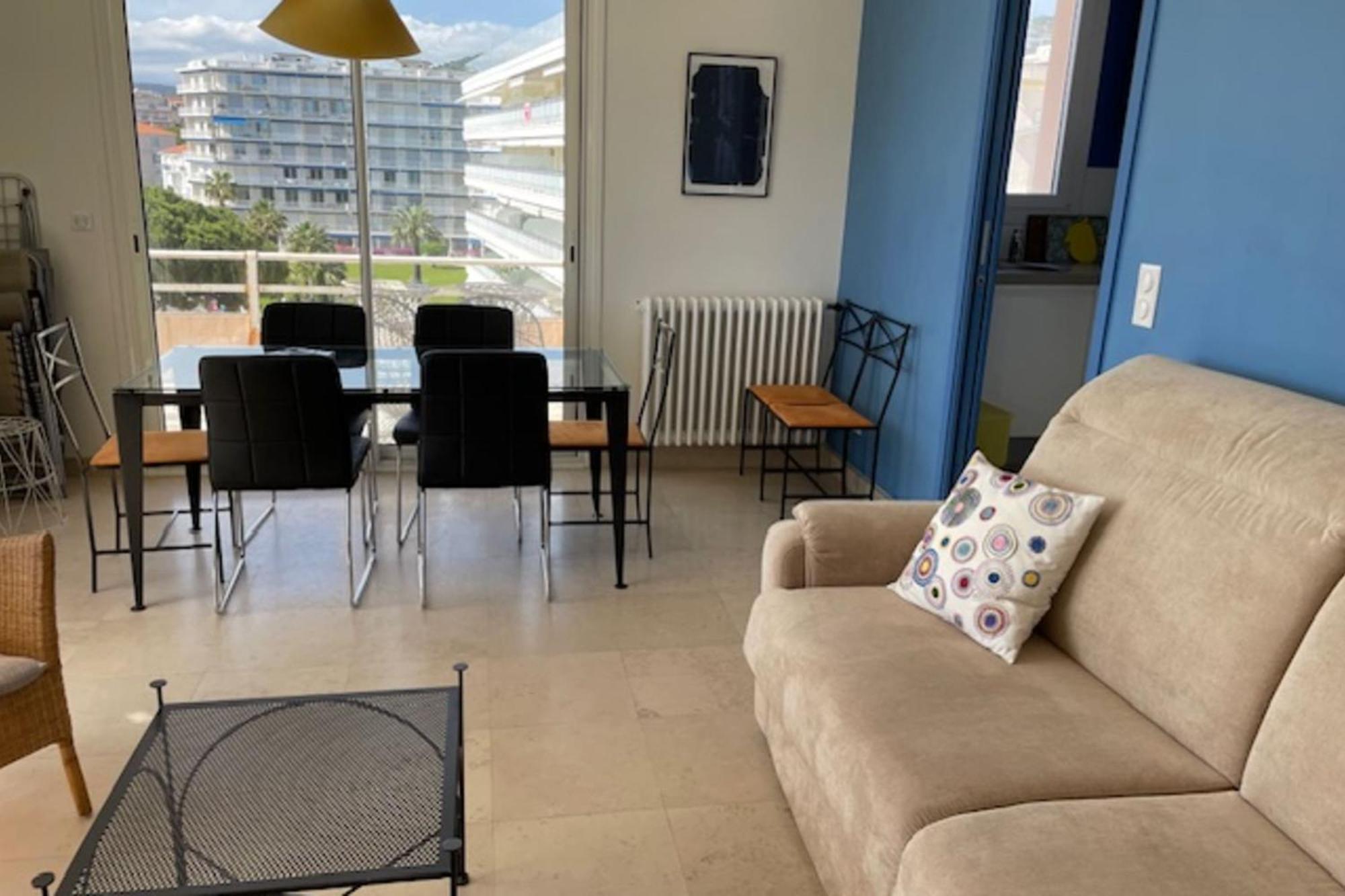 Nice Flat With Terrace On The Croisette Cannes Bagian luar foto